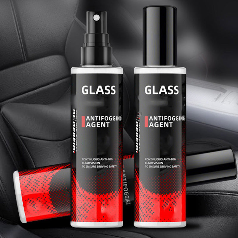 Spray anti-buée pour vitres intérieures, voiture et maison