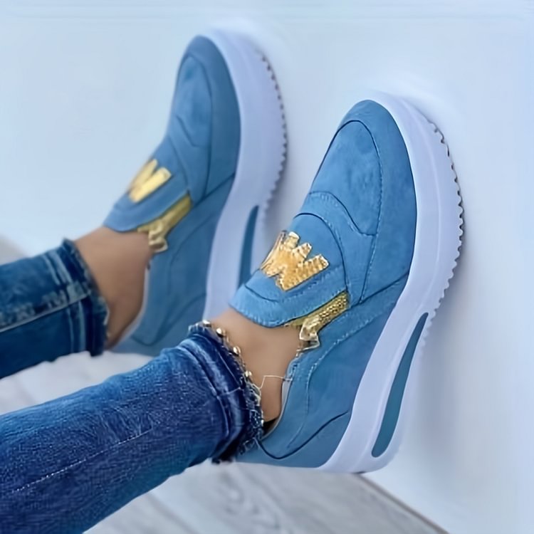 💎 Baskets Orthopédiques à Plateforme pour Femmes – Soutien Triple Voûte, Semelle Antidérapante & Confort Pieds Nus 🥿👣