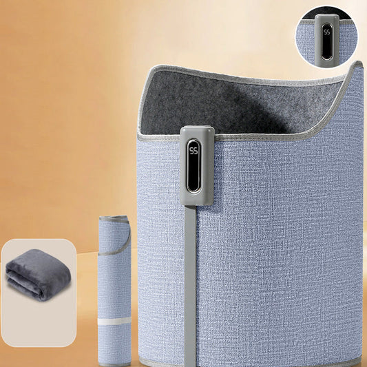 Chauffe-genoux et pieds portable et confortable pour la maison et le bureau