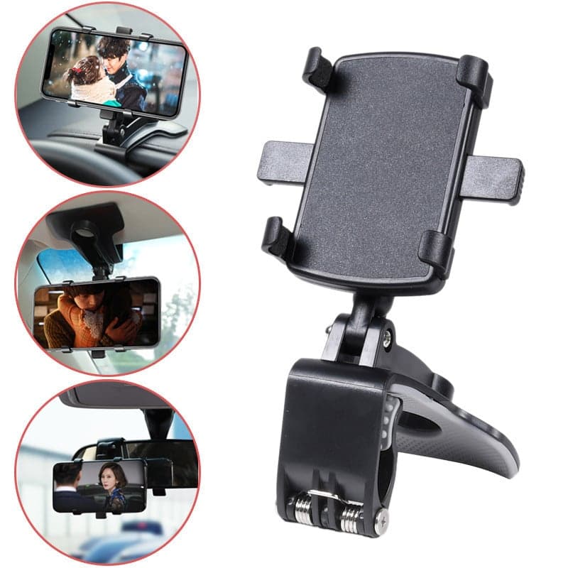 🔥Dernier jour 50% de réduction🔥Support de téléphone de voiture à clipser pour tableau de bord multifonctionnel