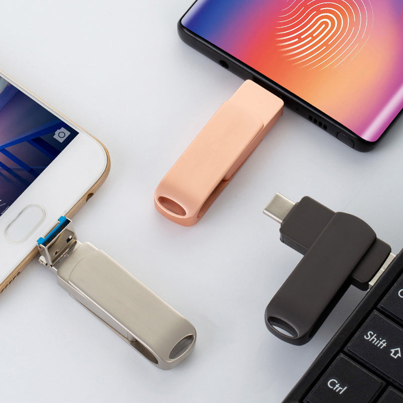 💾 60% DE RÉDUCTION ! 📊 Clé USB 4-en-1 Multi-Interfaces - Transfert Ultra-Rapide vers PC/iPhone/Android, Compacte et Universelle 📱📦