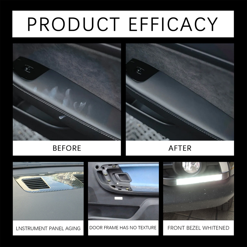 📢🚗Nettoyant multifonction avec polissage protecteur pour intérieur de voiture✨