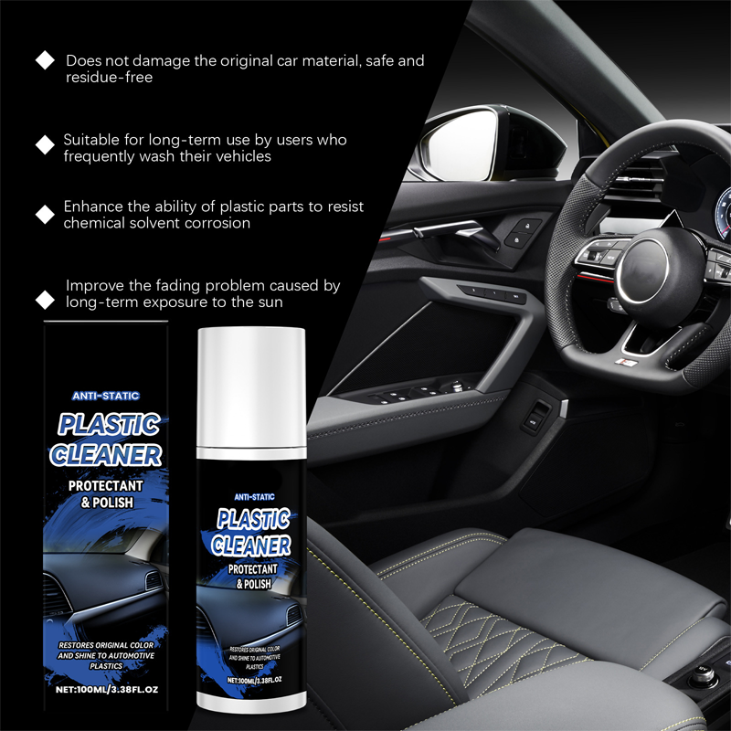 📢🚗Nettoyant multifonction avec polissage protecteur pour intérieur de voiture✨