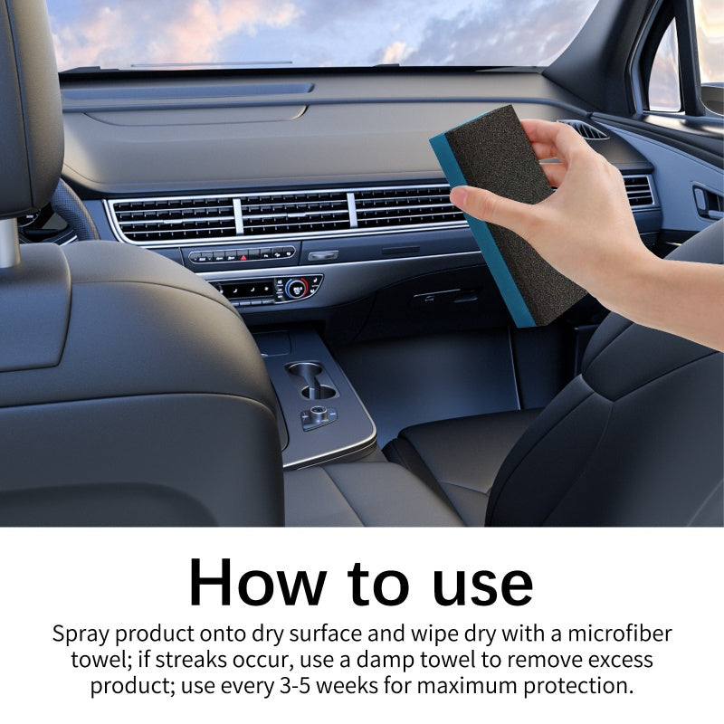 🚗Nettoyant lustrant pour l'intérieur des voitures-🔥🔥Mise à jour du produit et renouvellement de l'emballage📣