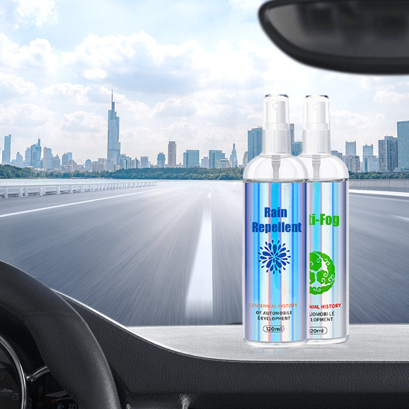 📢📢50% DE RÉDUCTION ! ✨Kit de revêtement anti-pluie et anti-buée pour vitres de voiture