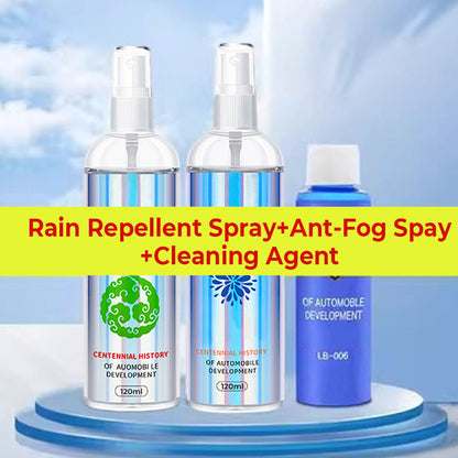 📢📢50% DE RÉDUCTION ! ✨Kit de revêtement anti-pluie et anti-buée pour vitres de voiture