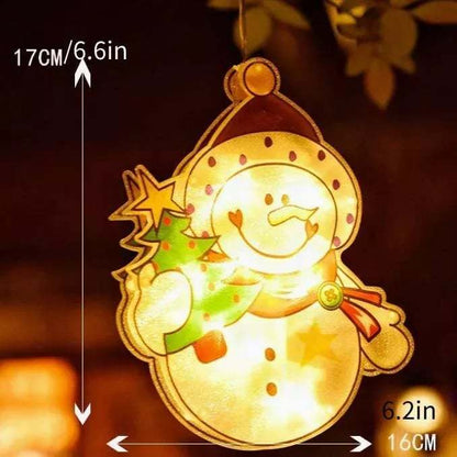 🎄Vente de Noël anticipée -50% de réduction🎊Lumières à ventouse pour fenêtre de Noël🎅